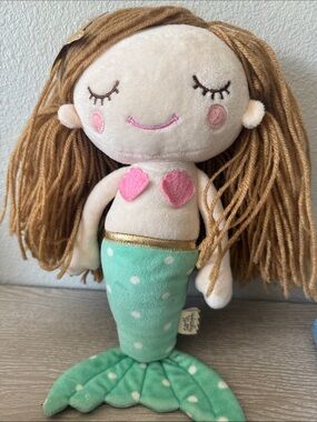 Earth Nymph Mermaid Plush Stuffed Doll